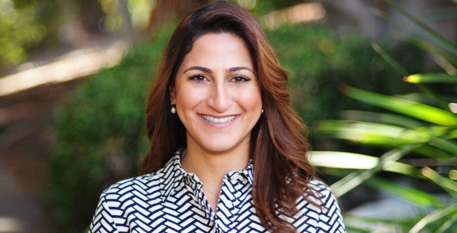 Porträtt av Sajedeh Eftekhari.