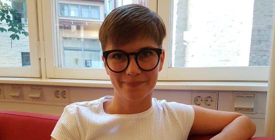 Porträtt av Marie Åberg.