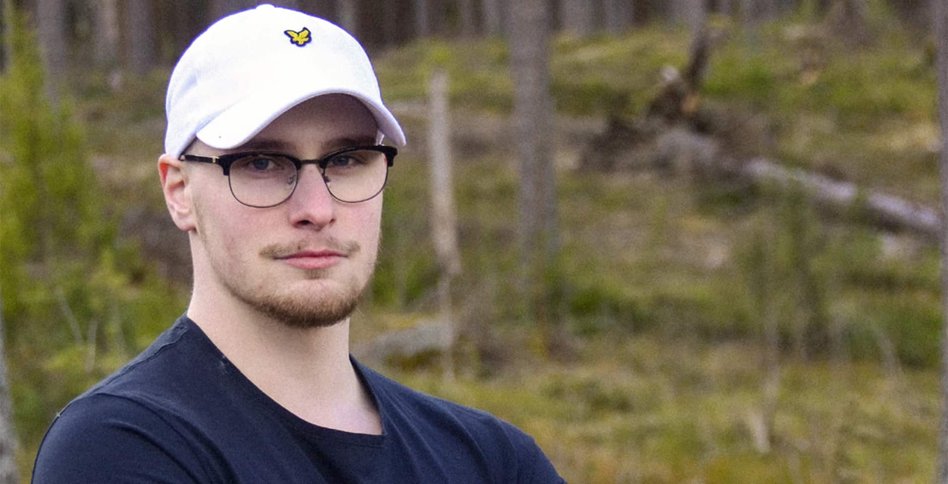 Porträtt av Jonas Kolsmyr.