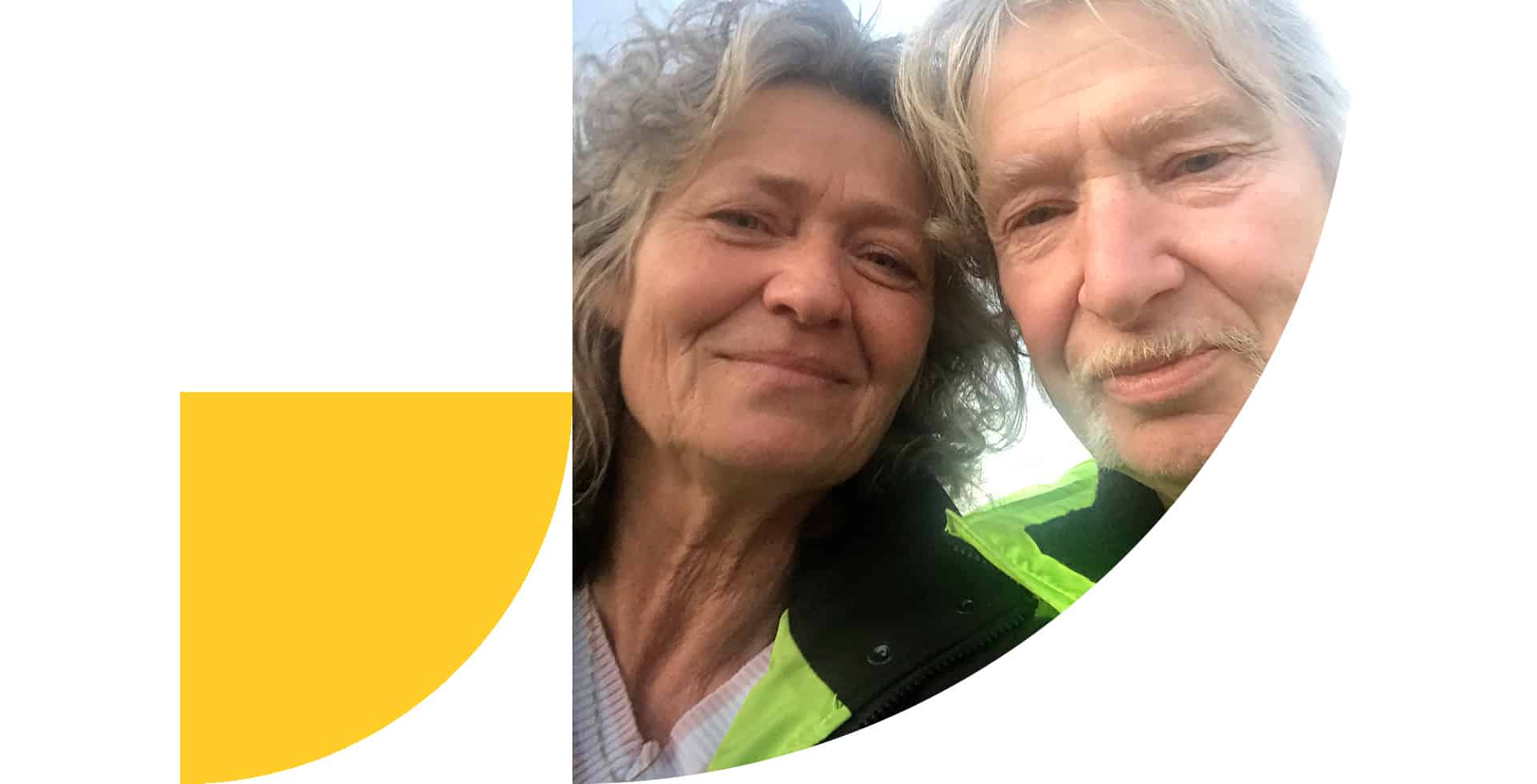 Porträtt av Cecilia Hansen och hennes sambo Kerry.