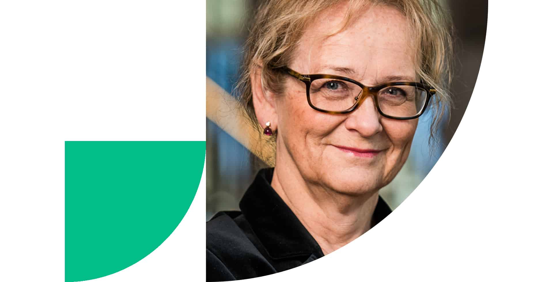 Porträtt av Marianne Schultzberg.