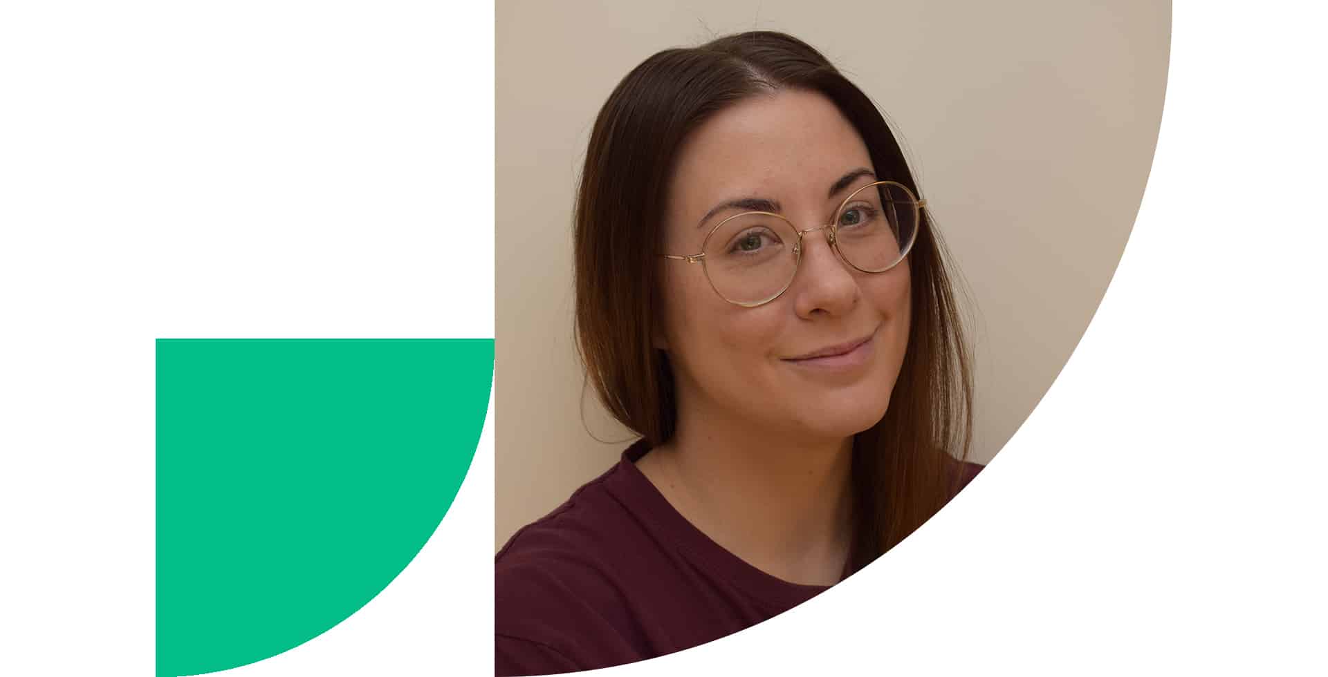 Porträtt av Mikaela Ceder, en av Hjärnfondens stipendiater.