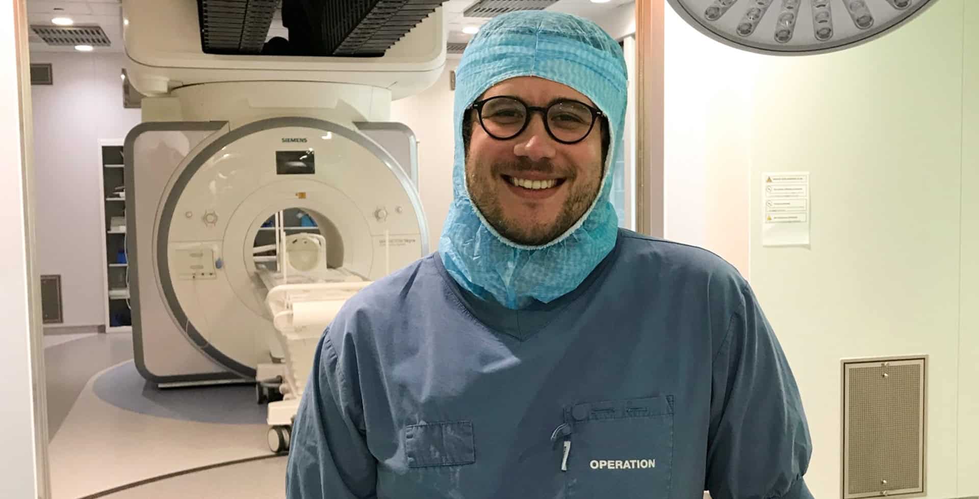 Porträtt av Markus Fahlström, forskare vi Uppsala universitet.