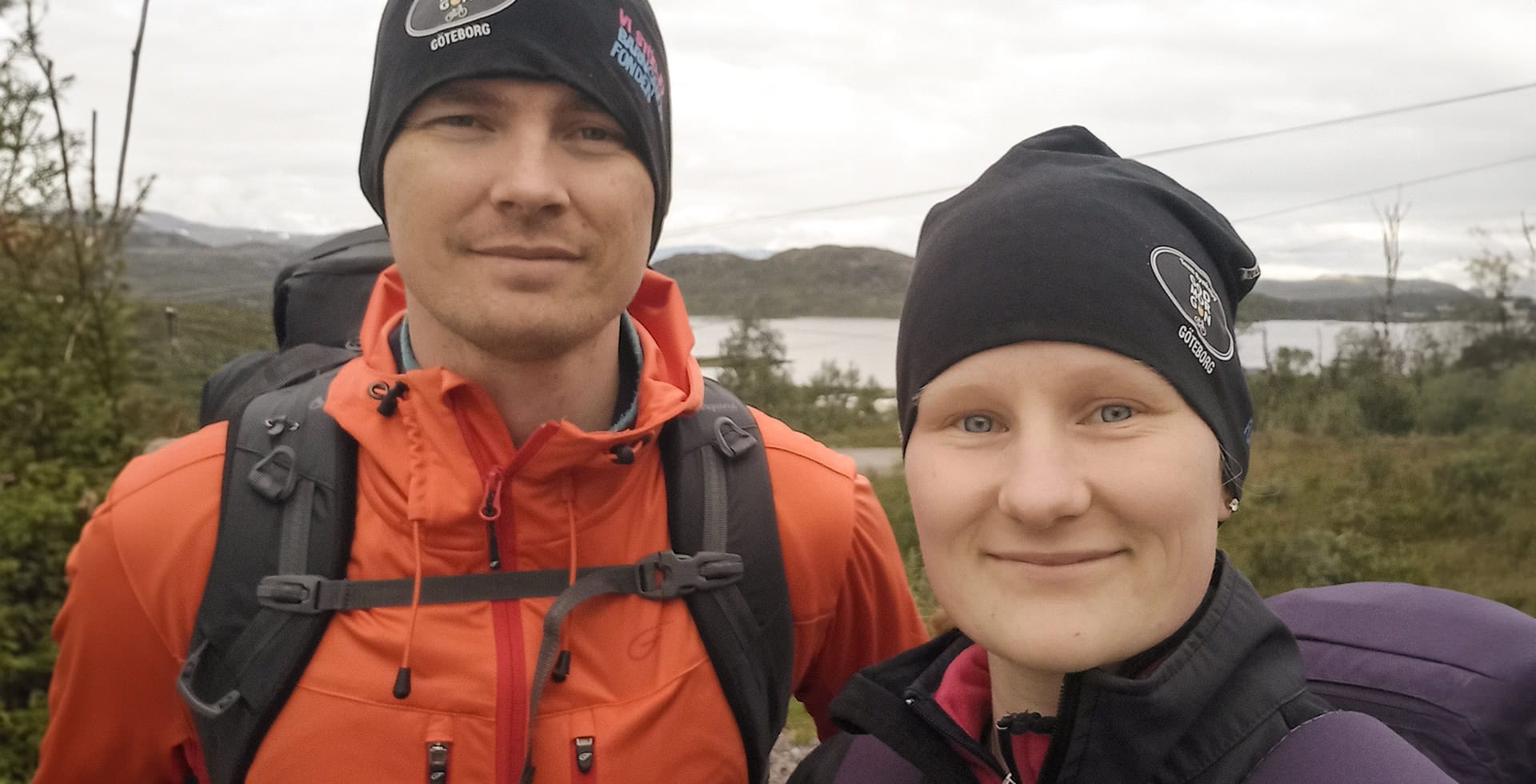 Porträtt av Nathalie och Kim Björnsen Åklint.