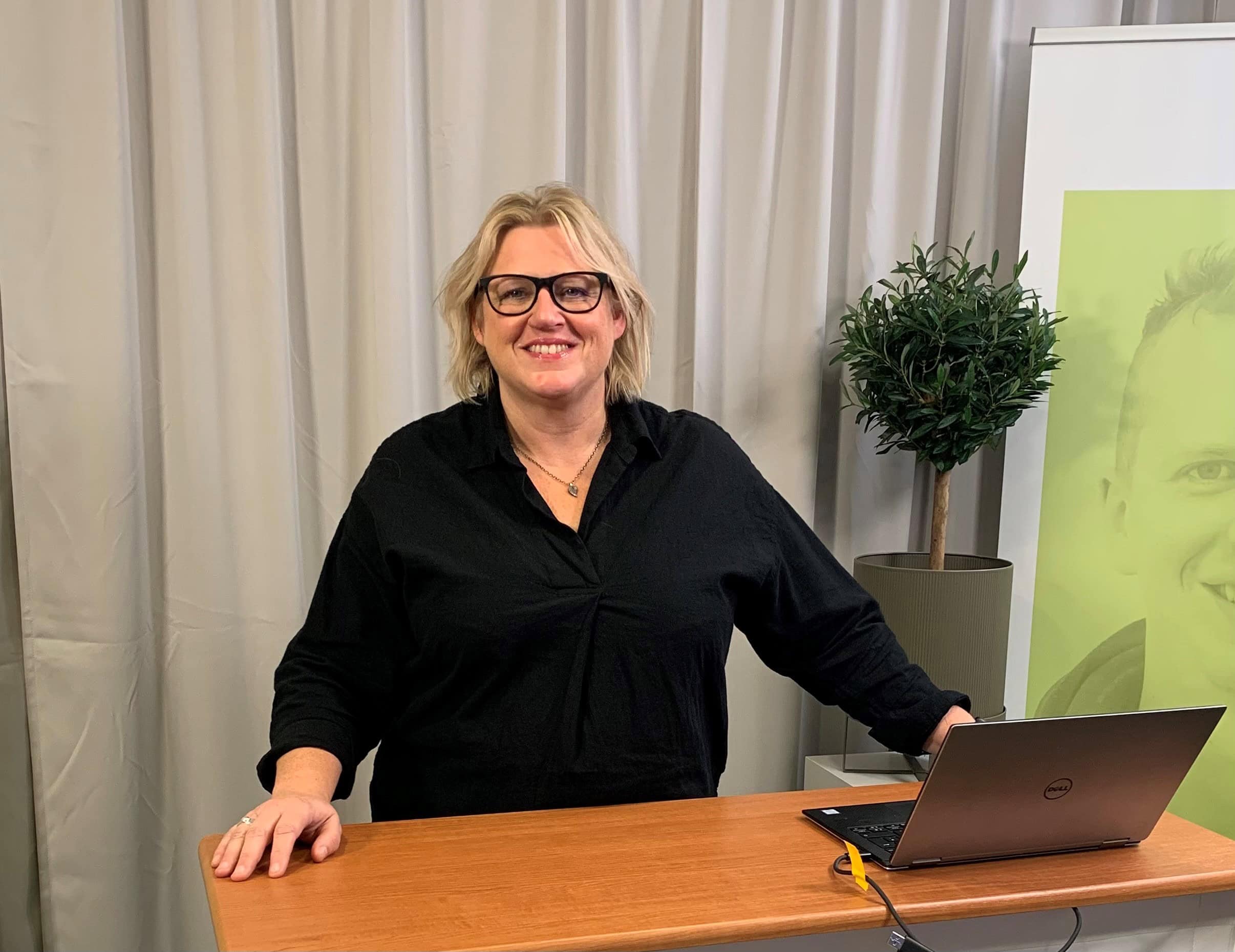 Porträtt av Joanna Lundin.