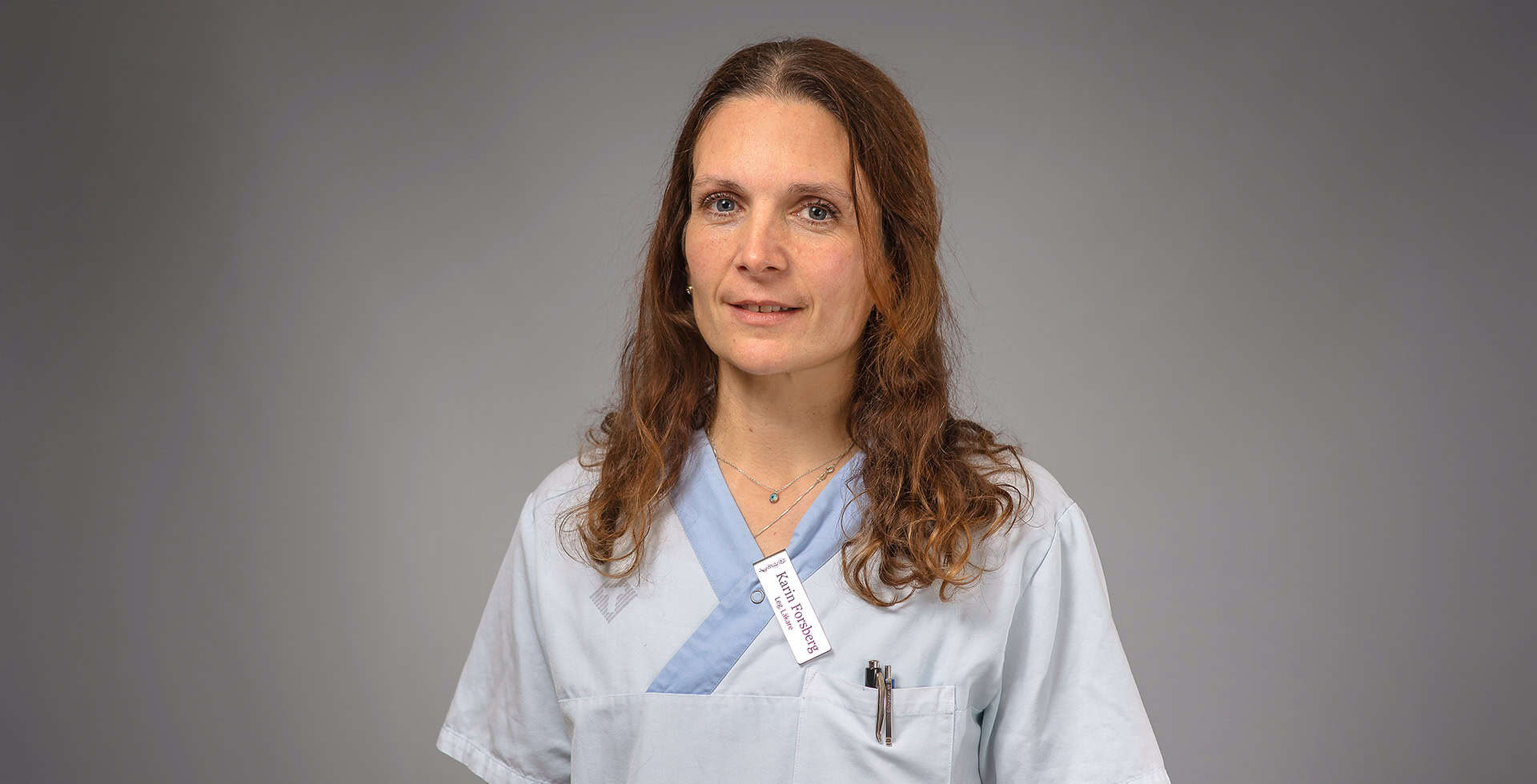 Porträtt av Karin Forsberg.