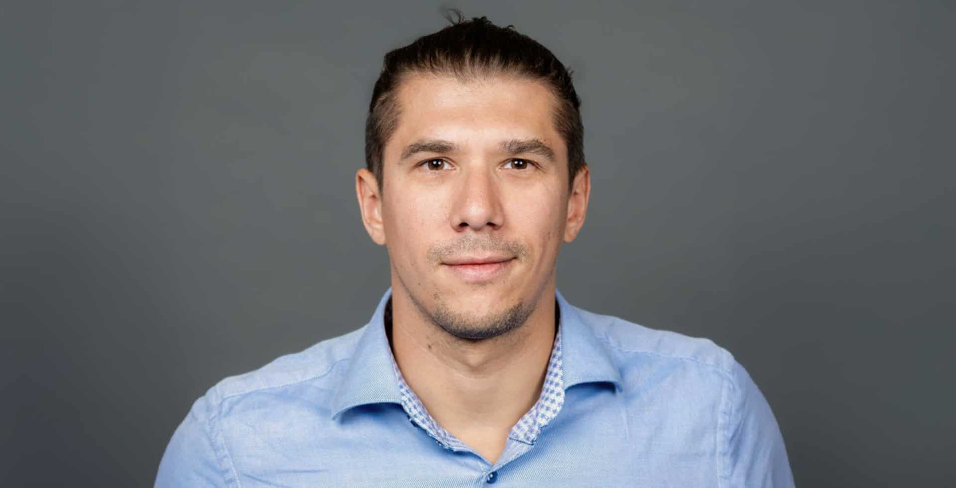 Porträtt av Fabio Begnini.