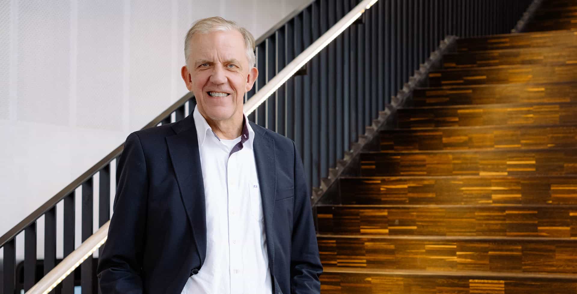 Porträtt av Kaj Blennow.