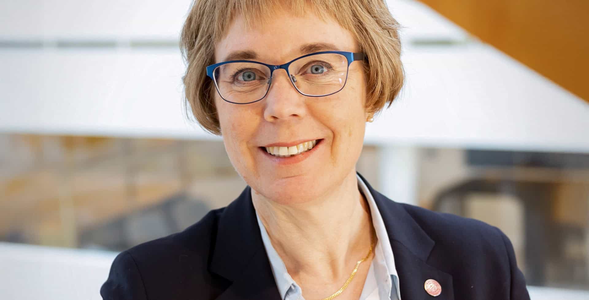 Porträtt av Karin Forsberg, professor och cancerforskare vid Uppsala universitet och forskningsledare och ansvarig för projektet.